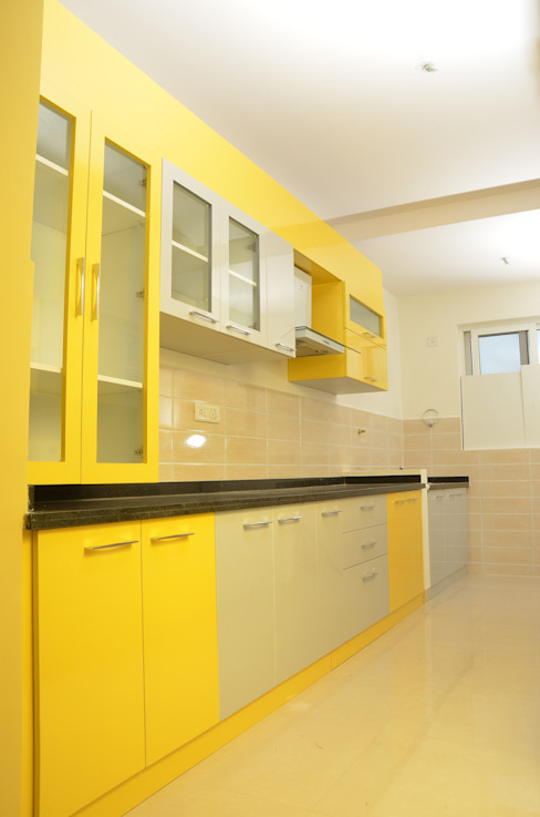 Dark-Yellow Kitchen Designs